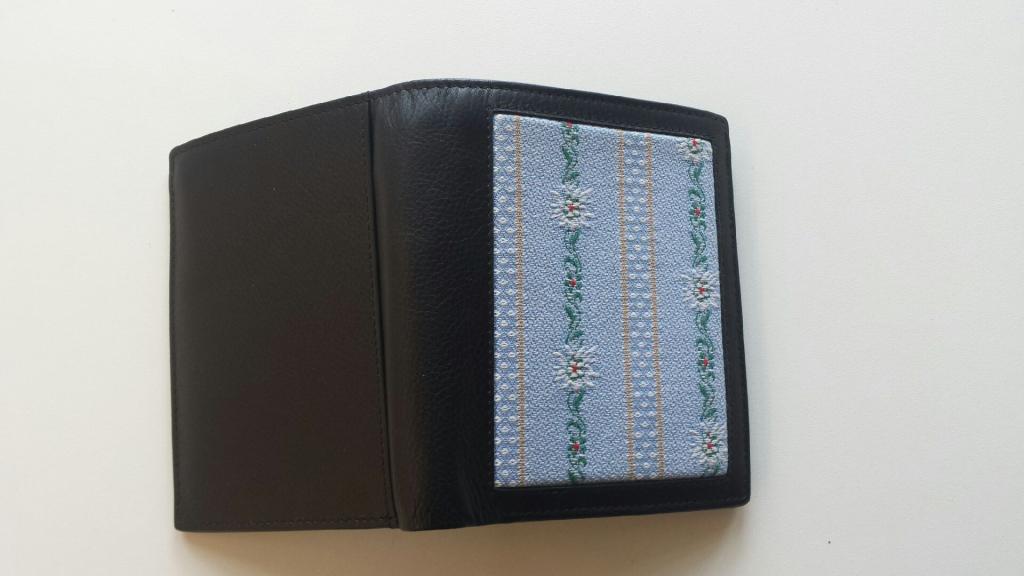 Portemonnaie mit Edelweissmotiv