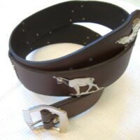 Jagdgürtel / Gürtel mit Jagdmotiven