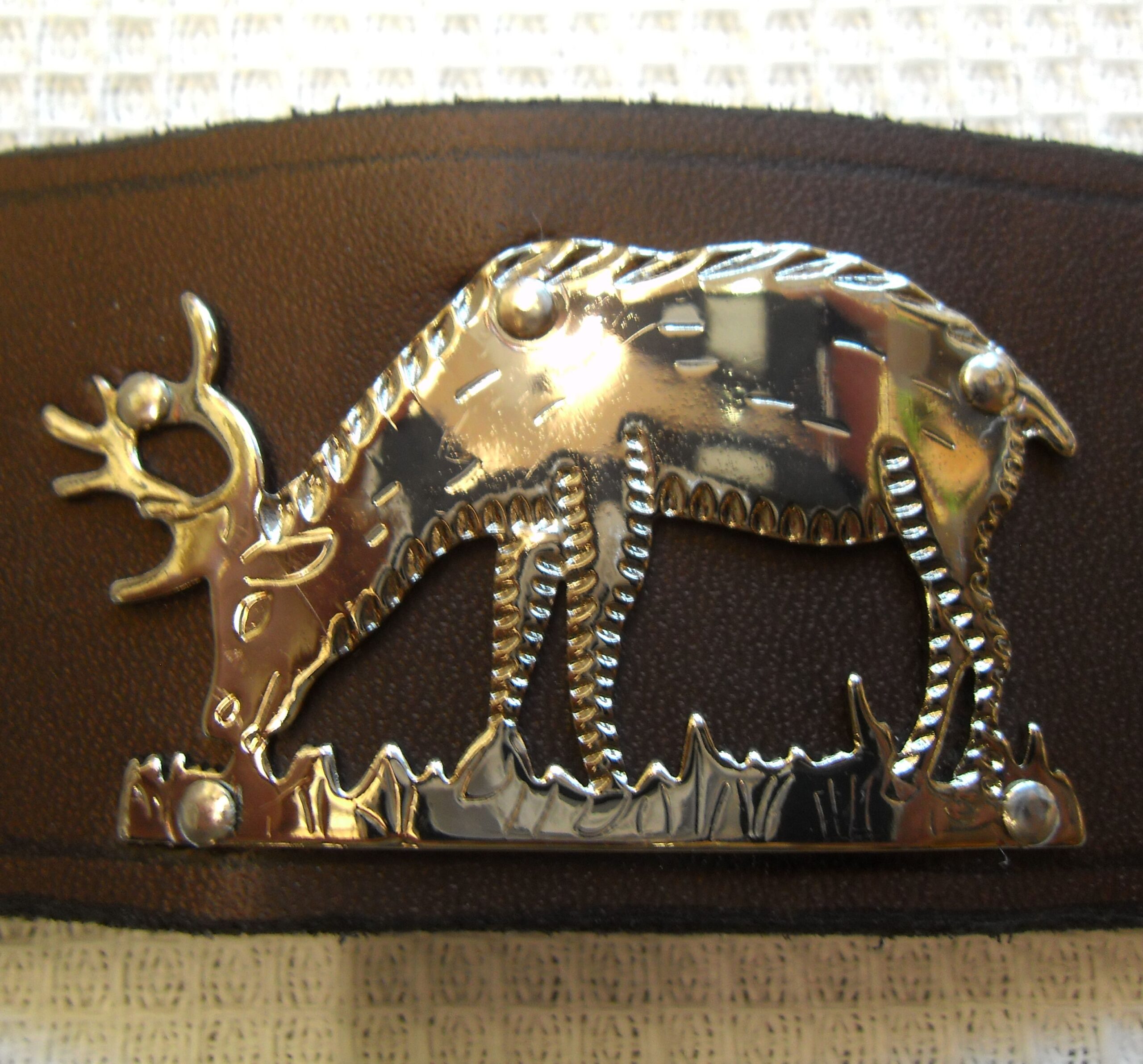 Jagdgürtel / Gürtel mit Jagdmotiven – Bild 6