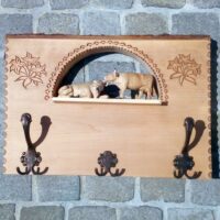 Appenzeller Geschenk Handarbeit Holz Garderobe